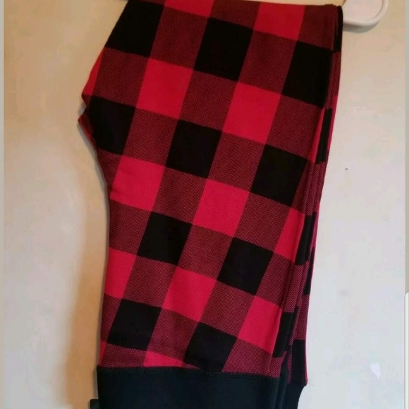 Buffalo plaid thermal pajamas pj's sleepware 14 16 - Picture 6 of 6